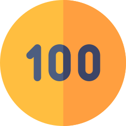 100 icono