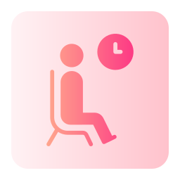 Waiting room icon