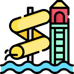 Water slide icon