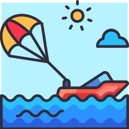 parasailing icono