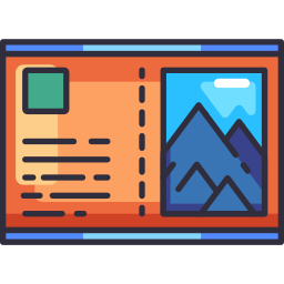 Postcard icon