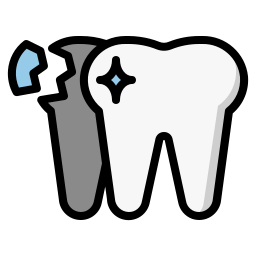 preenchimento dentário Ícone