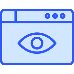 Web visibility icon