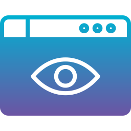 Web visibility icon