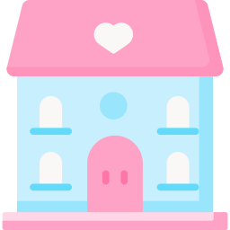 casa de muñecas icono