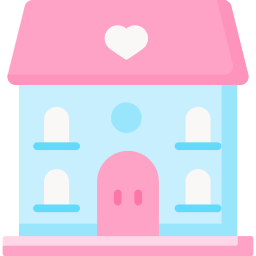 Doll house icon