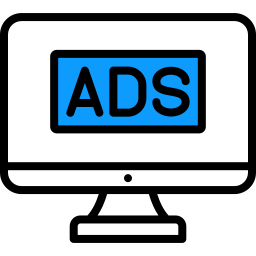 Video advertising icon