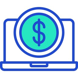 Digital money icon