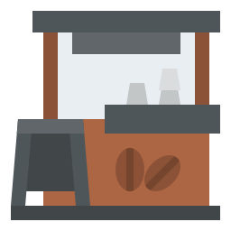 Coffee shop icon