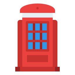 Phone booth icon