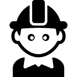 Man with hat icon