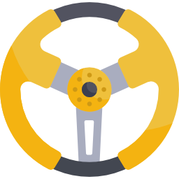 Steering wheel icon