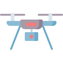 dron z kamerą ikona