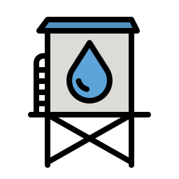 depósito de agua icono