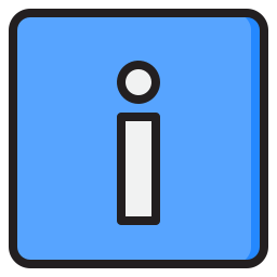 bouton d'informations Icône