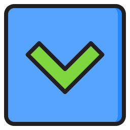 Down button icon