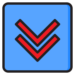 Down arrow icon