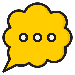 Speech bubble icon