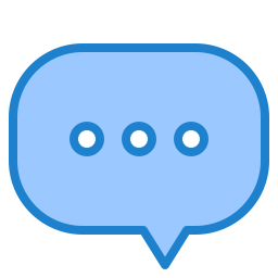 Speech bubble icon