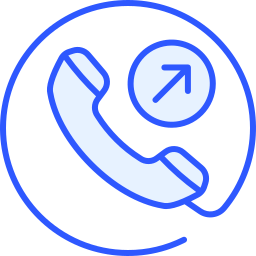 Outcoming call icon