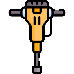 martillo neumático icono