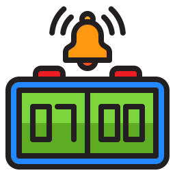 Alarm clock icon