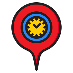 pin de ubicación icono