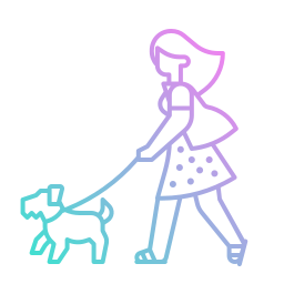 Прогулки с собакой иконка