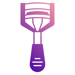 Eyelash curler icon