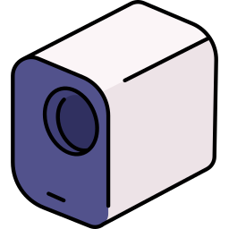 proyector de cine icono