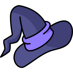 kapelusz czarownicy ikona
