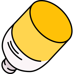 Smart bulb icon