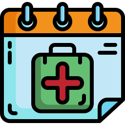 Medical appointment icon