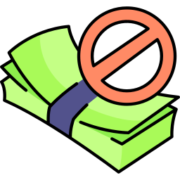 No money icon