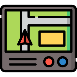 geographisches positionierungs system icon