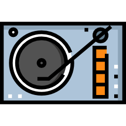 Vinyl player icon