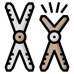 chaîne de chromosomes Icône