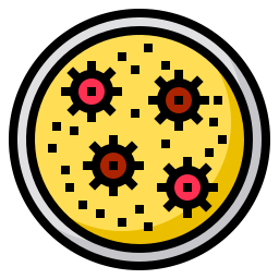 Petri dish icon