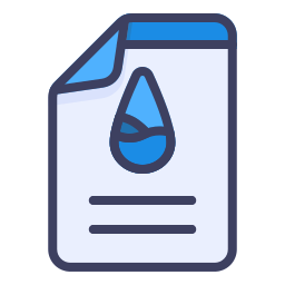 water rekening icoon