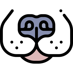 nariz de cachorro Ícone