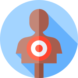 Shooting range icon