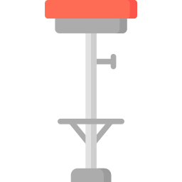 soporte de taburete icono