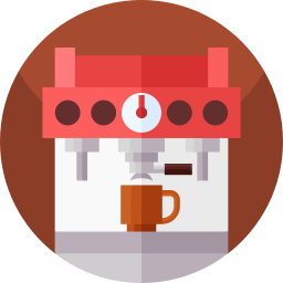 Coffee machine icon