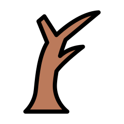 arbol de otoño icono