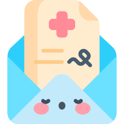 Medical prescription icon