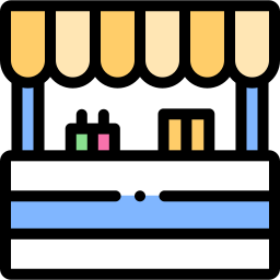 stoisko żywności ikona