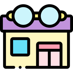 Optical shop icon