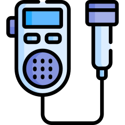 doppler foetale monitor icoon