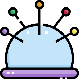 Pin cushion icon