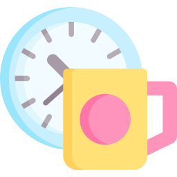 hora de cafe icono